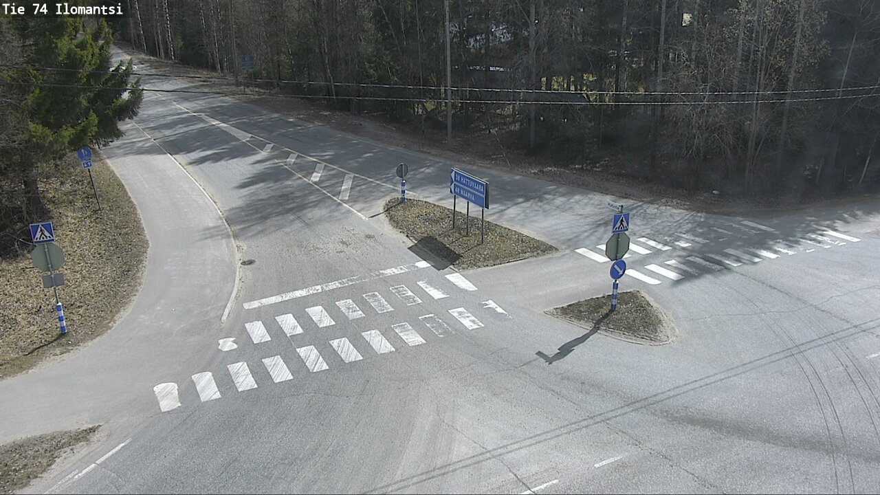 Weather Camera Image Väg 74 Ilomantsi, Ilomantsi, Pohjois-Karjala