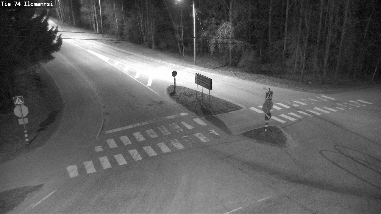Weather Camera Image Väg 74 Ilomantsi, Ilomantsi, Pohjois-Karjala