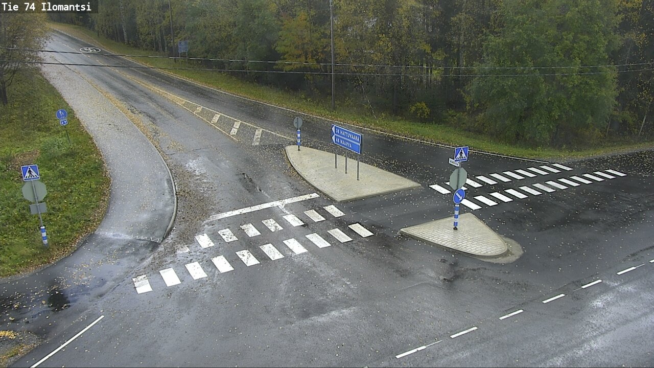 Weather Camera Image Road 74 Ilomantsi, Ilomantsi, Pohjois-Karjala