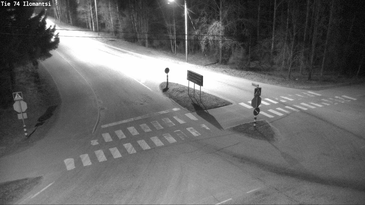 Weather Camera Image Väg 74 Ilomantsi, Ilomantsi, Pohjois-Karjala