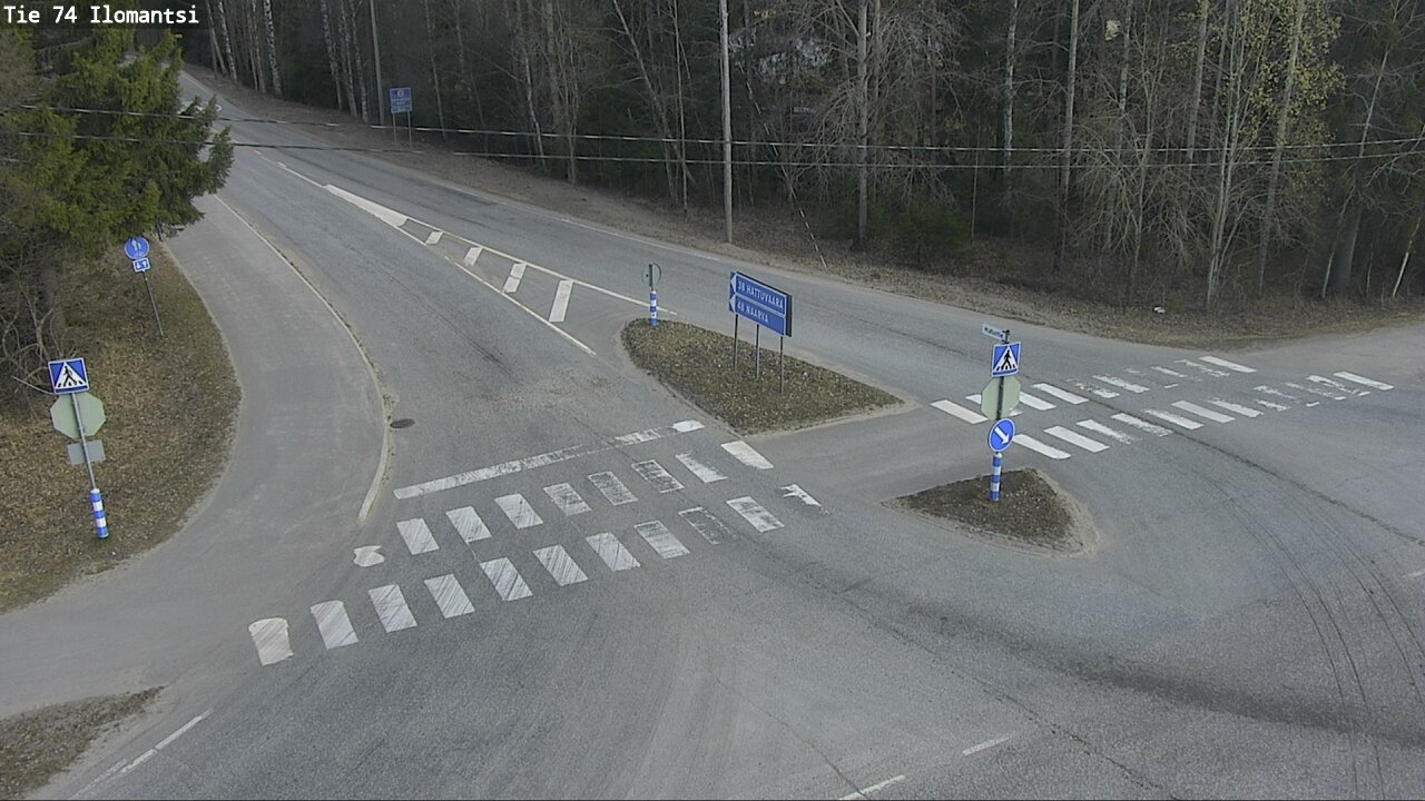 Weather Camera Image Väg 74 Ilomantsi, Ilomantsi, Pohjois-Karjala