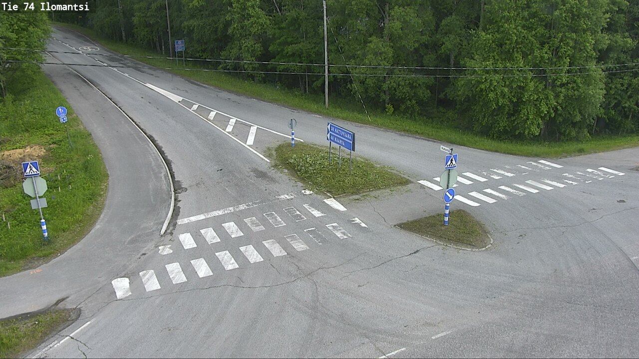 Weather Camera Image Road 74 Ilomantsi, Ilomantsi, Pohjois-Karjala