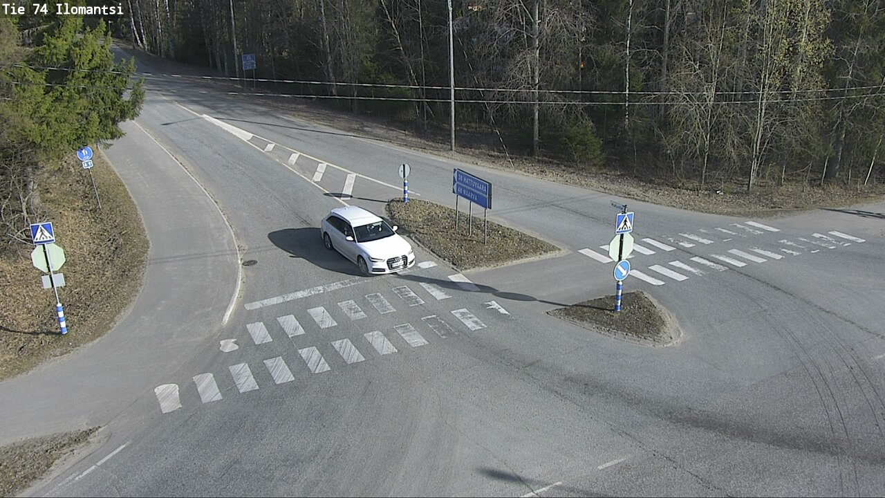 Weather Camera Image Väg 74 Ilomantsi, Ilomantsi, Pohjois-Karjala