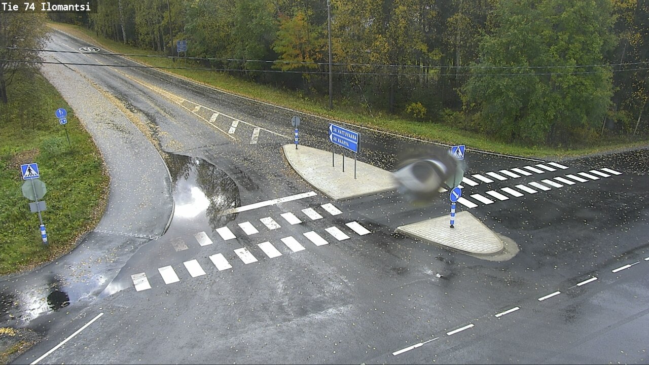 Weather Camera Image Väg 74 Ilomantsi, Ilomantsi, Pohjois-Karjala
