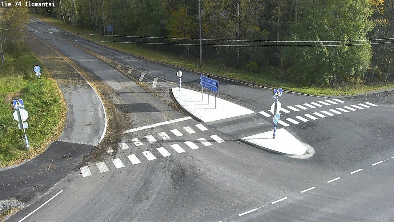 Weather Camera Image Road 74 Ilomantsi, Ilomantsi, Pohjois-Karjala