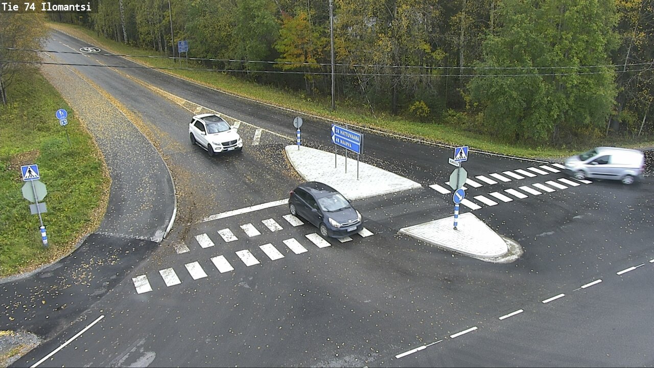 Weather Camera Image Road 74 Ilomantsi, Ilomantsi, Pohjois-Karjala