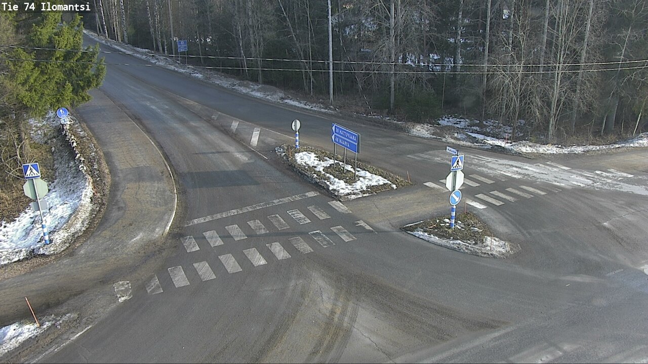 Weather Camera Image Väg 74 Ilomantsi, Ilomantsi, Pohjois-Karjala