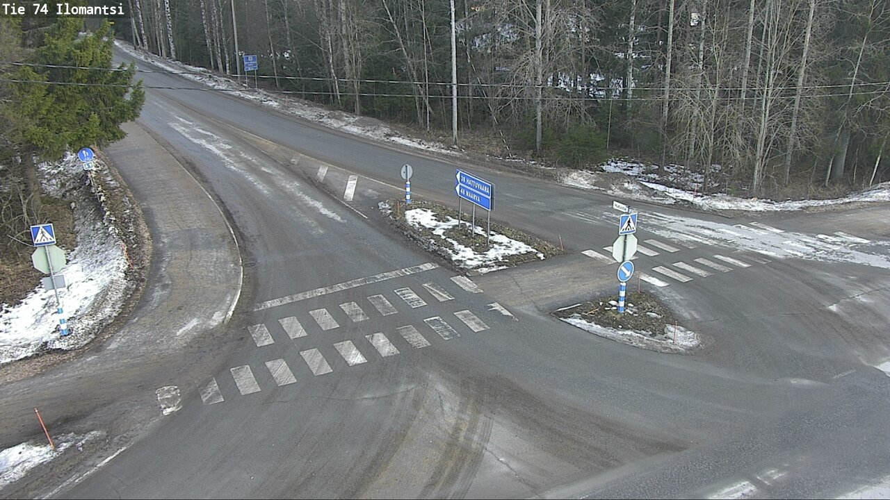Weather Camera Image Väg 74 Ilomantsi, Ilomantsi, Pohjois-Karjala