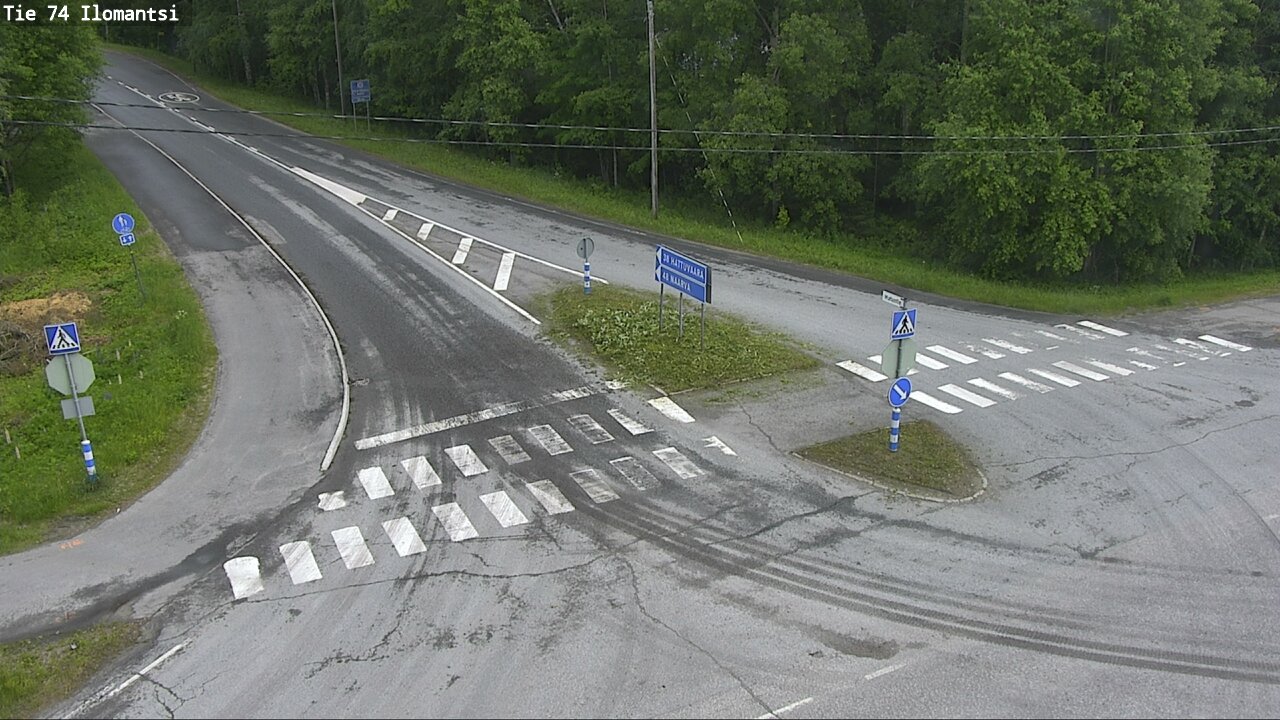 Weather Camera Image Väg 74 Ilomantsi, Ilomantsi, Pohjois-Karjala