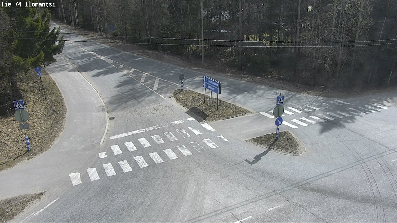 Weather Camera Image Väg 74 Ilomantsi, Ilomantsi, Pohjois-Karjala