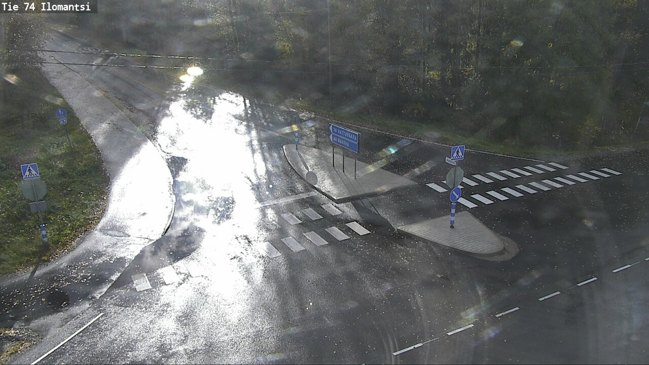 Weather Camera Image Väg 74 Ilomantsi, Ilomantsi, Pohjois-Karjala