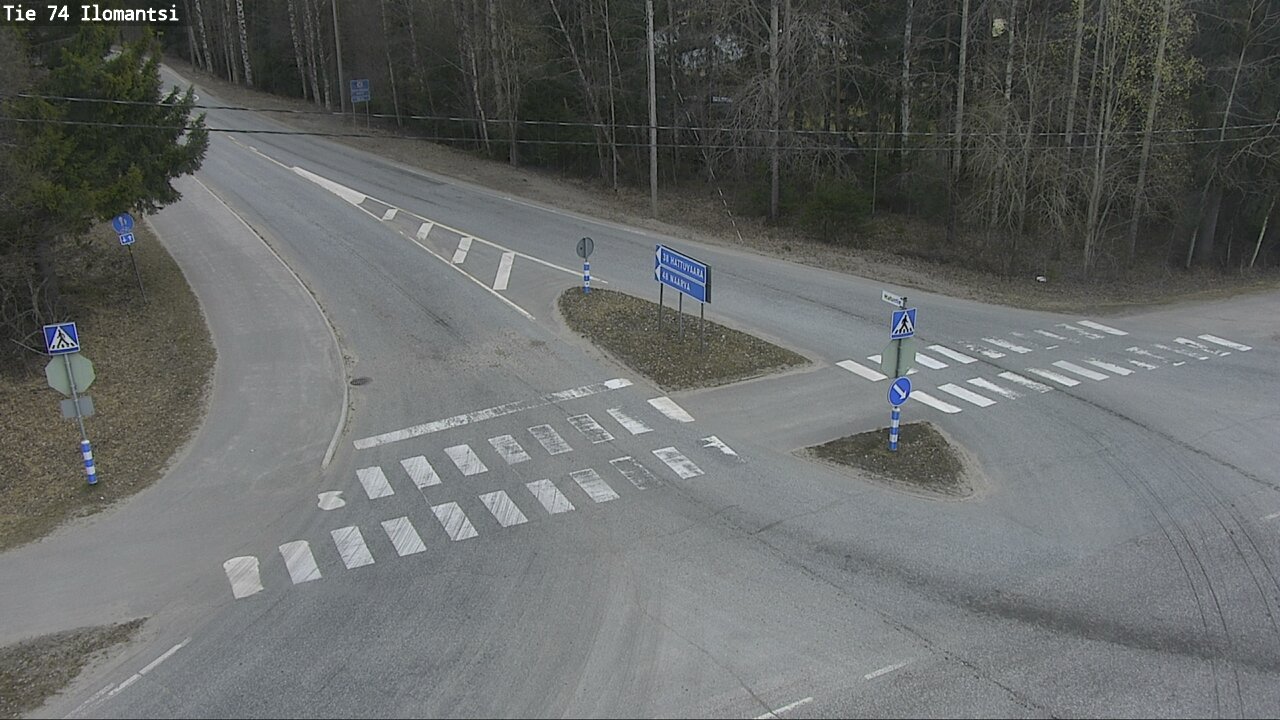 Weather Camera Image Väg 74 Ilomantsi, Ilomantsi, Pohjois-Karjala