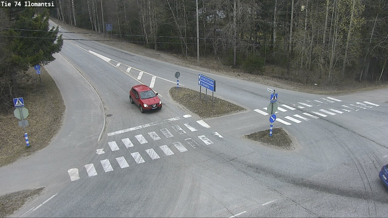 Weather Camera Image Väg 74 Ilomantsi, Ilomantsi, Pohjois-Karjala