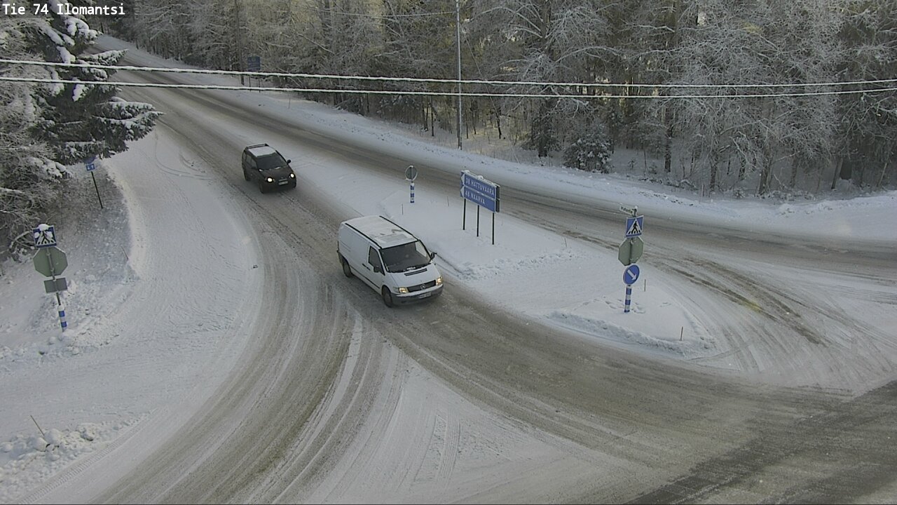Weather Camera Image Väg 74 Ilomantsi, Ilomantsi, Pohjois-Karjala