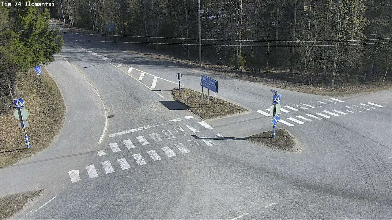 Weather Camera Image Väg 74 Ilomantsi, Ilomantsi, Pohjois-Karjala
