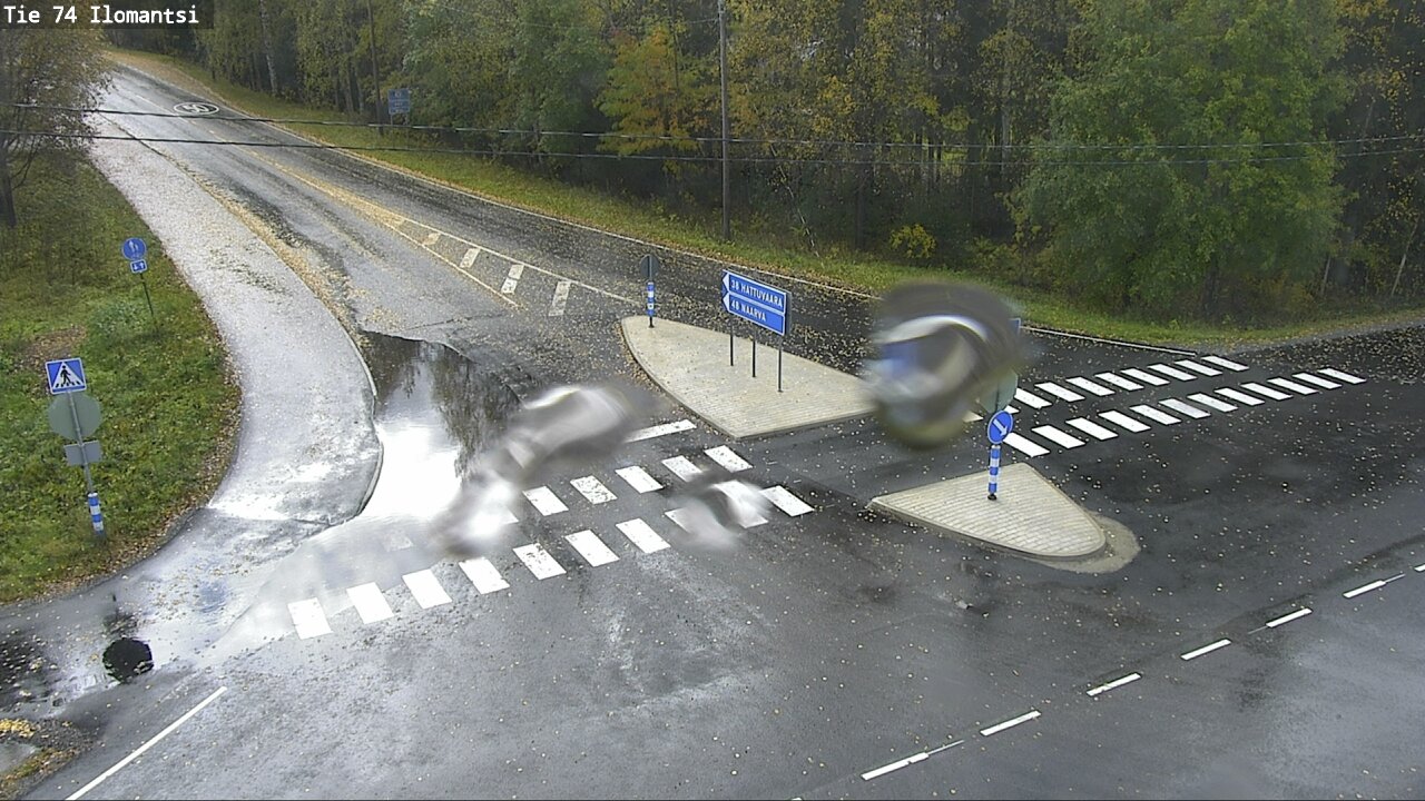 Weather Camera Image Väg 74 Ilomantsi, Ilomantsi, Pohjois-Karjala