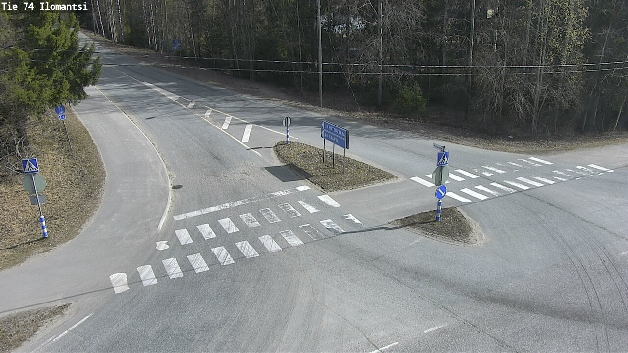 Weather Camera Image Väg 74 Ilomantsi, Ilomantsi, Pohjois-Karjala