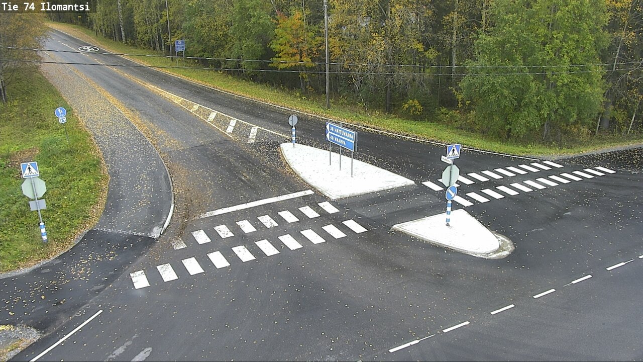 Weather Camera Image Road 74 Ilomantsi, Ilomantsi, Pohjois-Karjala