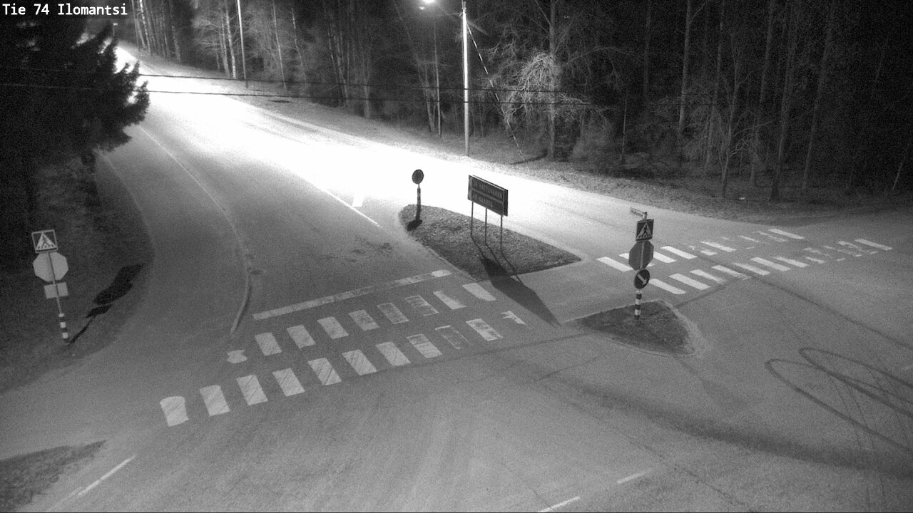 Weather Camera Image Väg 74 Ilomantsi, Ilomantsi, Pohjois-Karjala