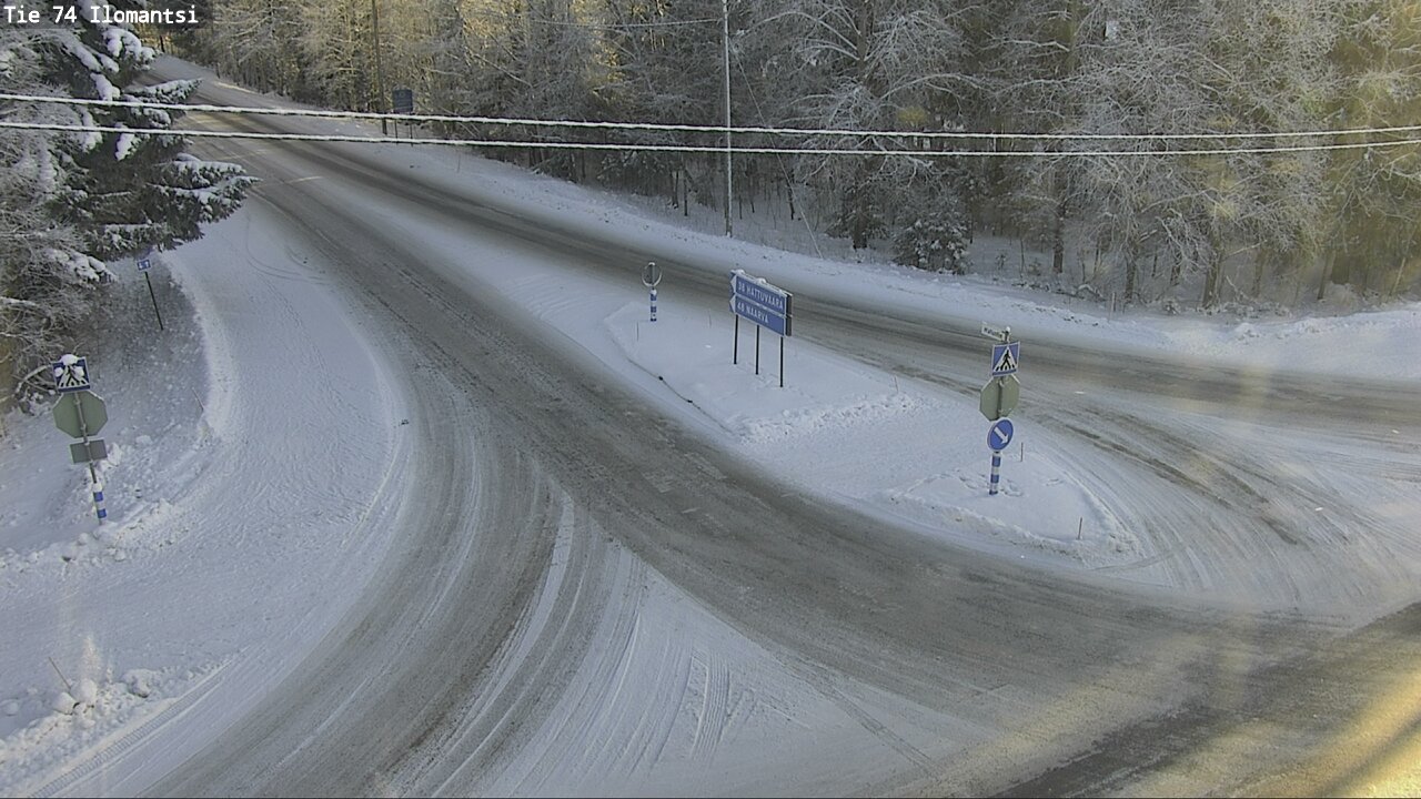 Weather Camera Image Road 74 Ilomantsi, Ilomantsi, Pohjois-Karjala