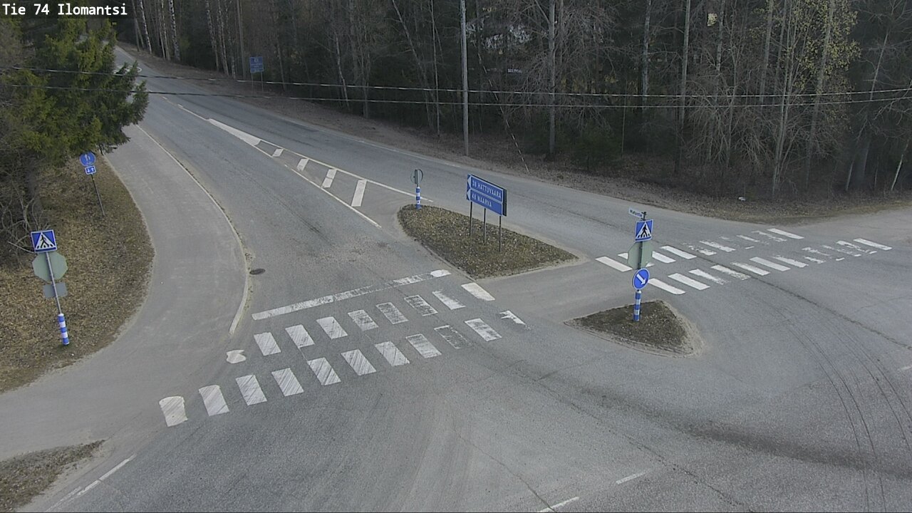 Weather Camera Image Väg 74 Ilomantsi, Ilomantsi, Pohjois-Karjala