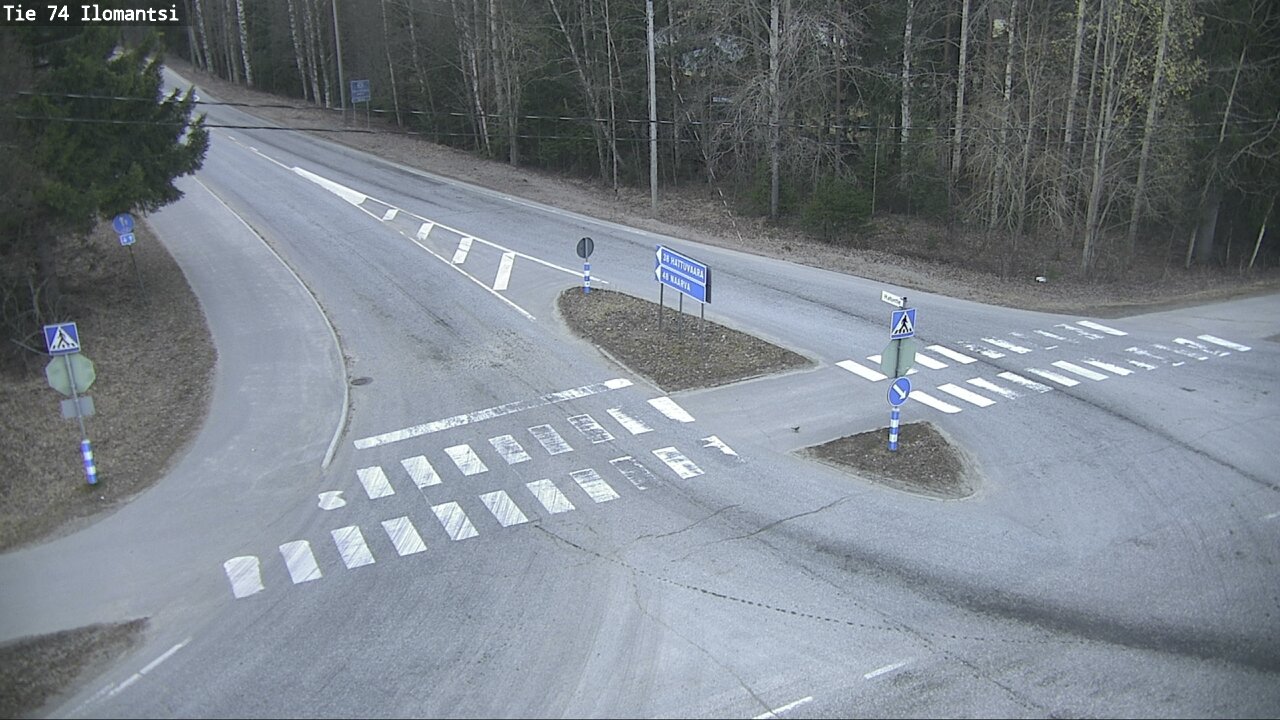 Weather Camera Image Väg 74 Ilomantsi, Ilomantsi, Pohjois-Karjala
