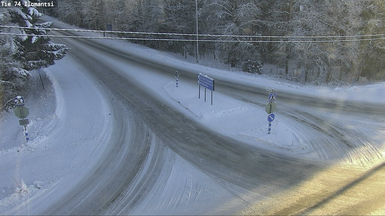 Weather Camera Image Road 74 Ilomantsi, Ilomantsi, Pohjois-Karjala