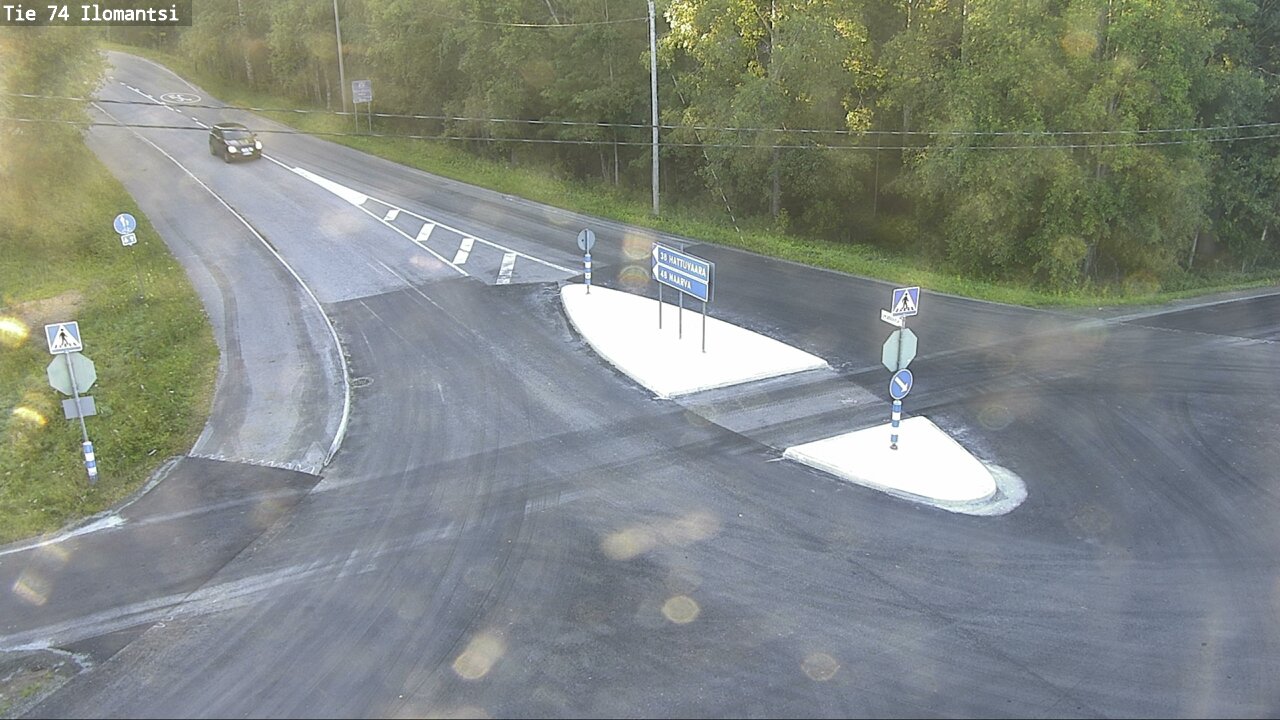 Weather Camera Image Road 74 Ilomantsi, Ilomantsi, Pohjois-Karjala