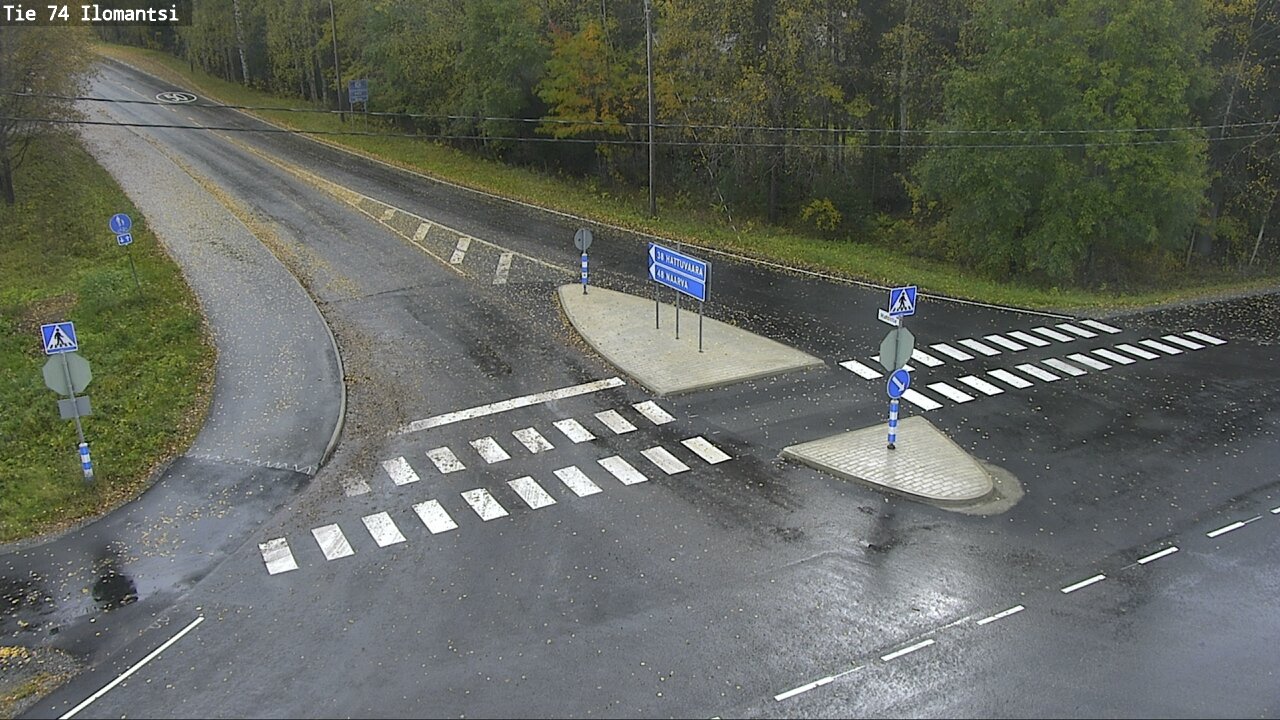 Weather Camera Image Road 74 Ilomantsi, Ilomantsi, Pohjois-Karjala