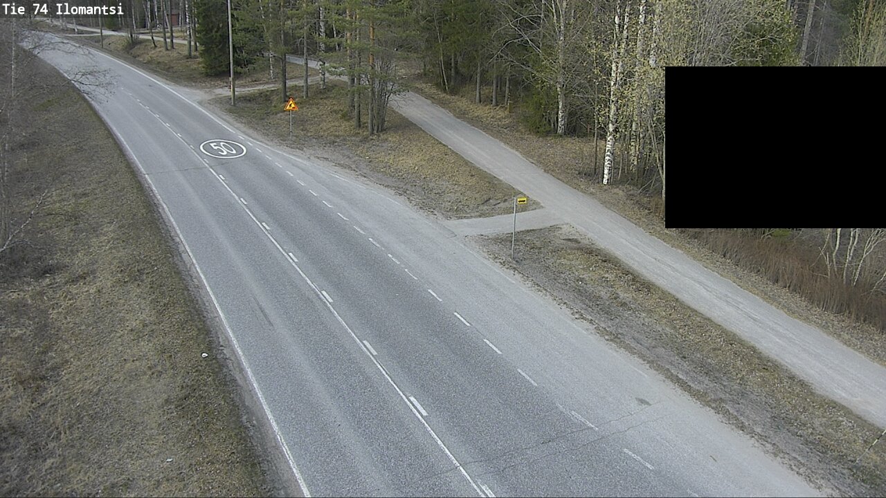 Weather Camera Image Väg 74 Ilomantsi, Ilomantsi, Pohjois-Karjala