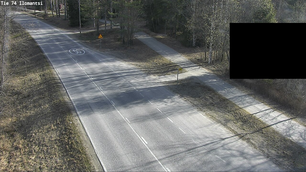 Weather Camera Image Road 74 Ilomantsi, Ilomantsi, Pohjois-Karjala