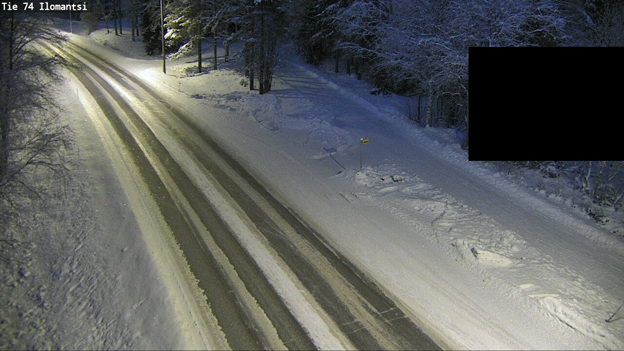 Weather Camera Image Road 74 Ilomantsi, Ilomantsi, Pohjois-Karjala