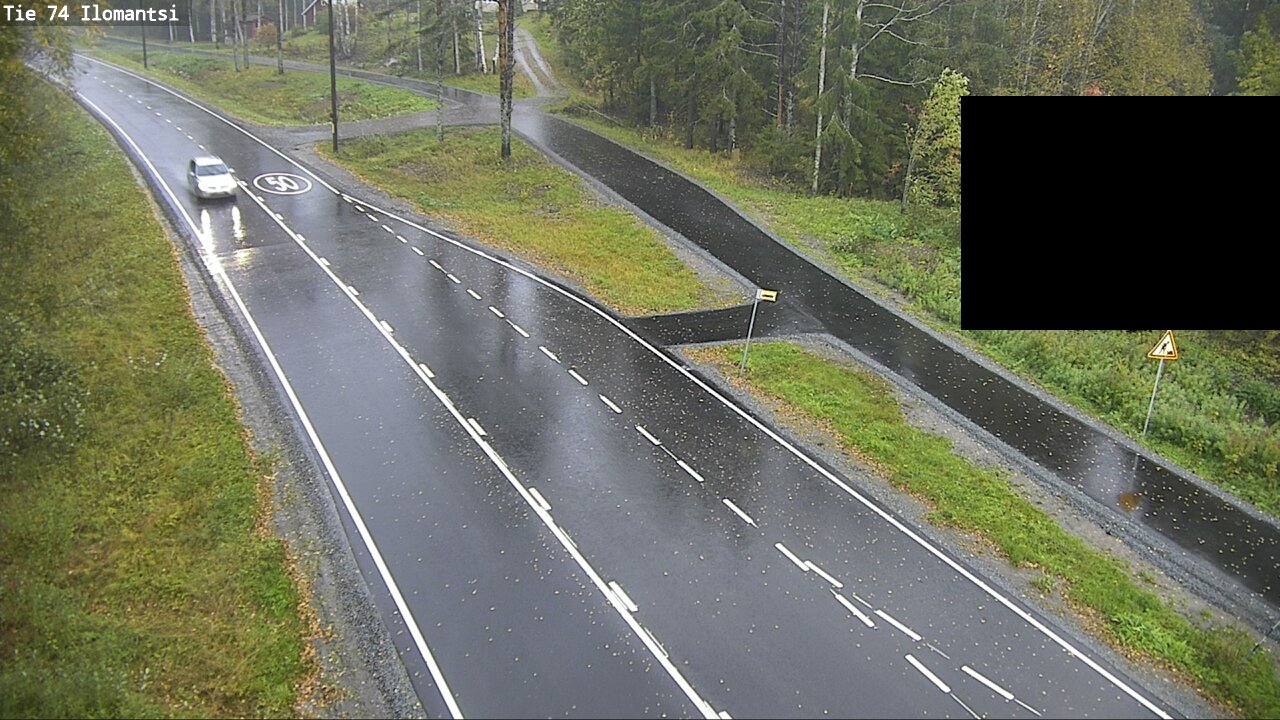 Weather Camera Image Väg 74 Ilomantsi, Ilomantsi, Pohjois-Karjala