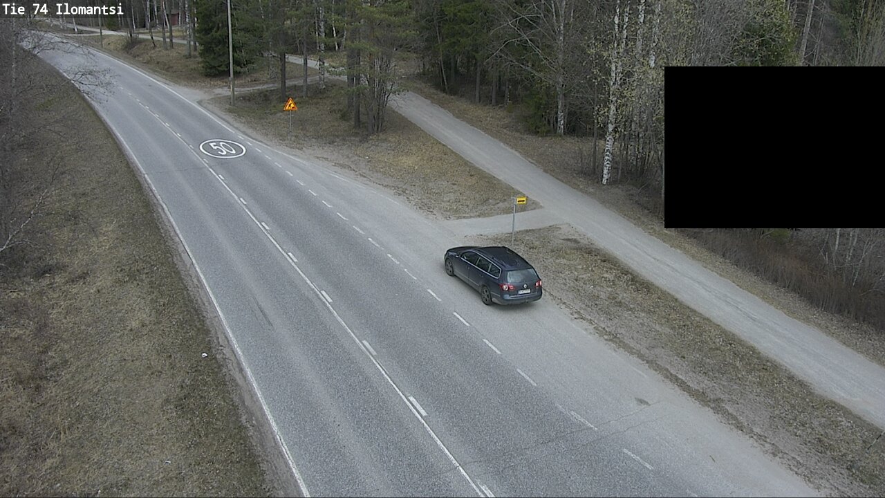 Weather Camera Image Väg 74 Ilomantsi, Ilomantsi, Pohjois-Karjala