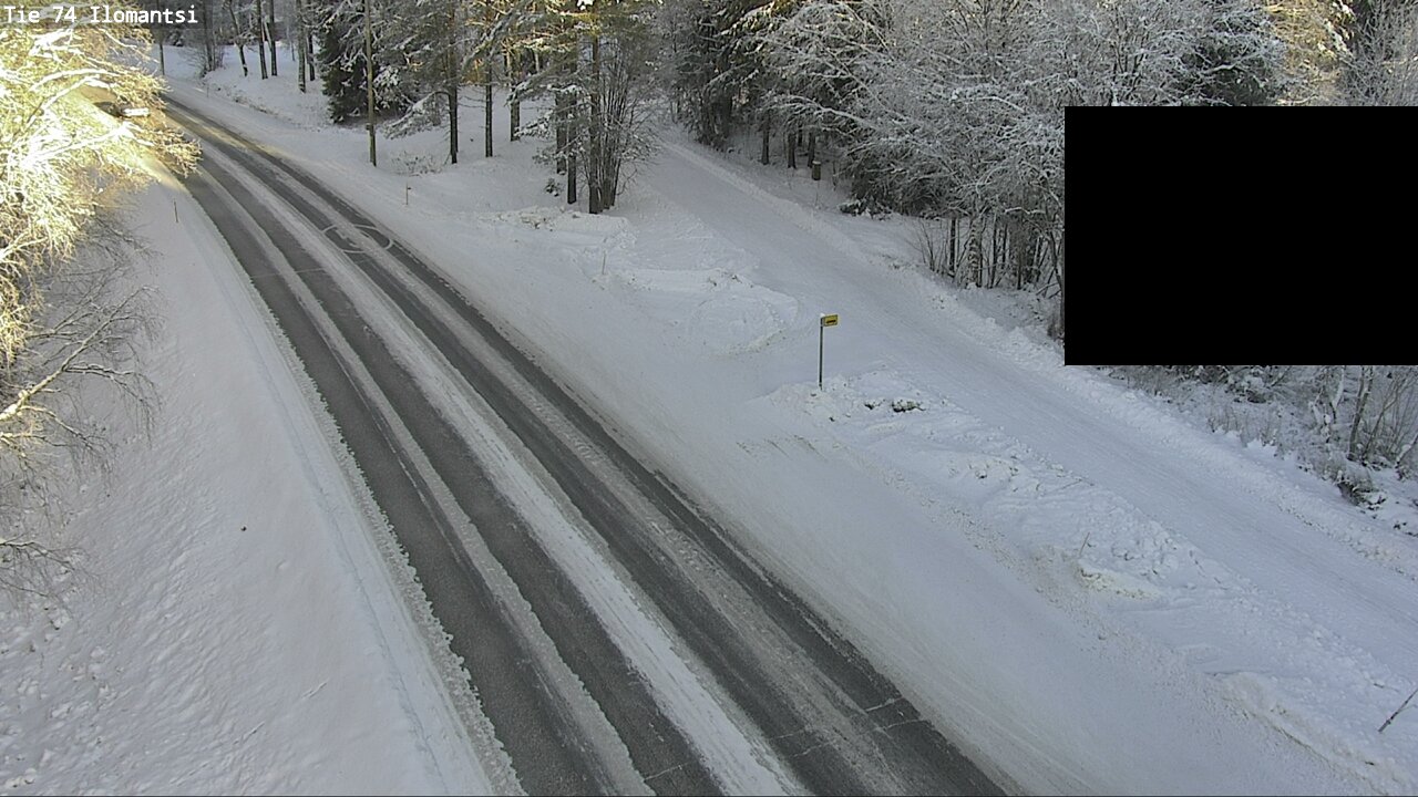 Weather Camera Image Väg 74 Ilomantsi, Ilomantsi, Pohjois-Karjala