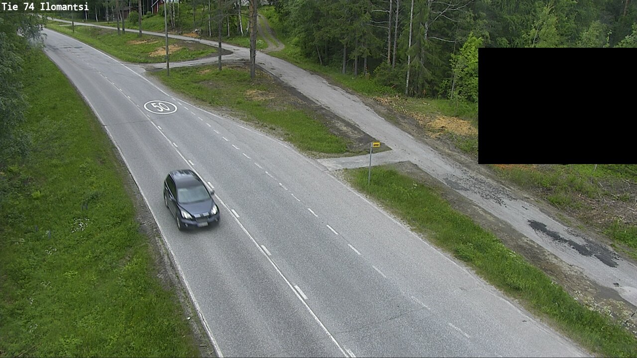 Weather Camera Image Väg 74 Ilomantsi, Ilomantsi, Pohjois-Karjala