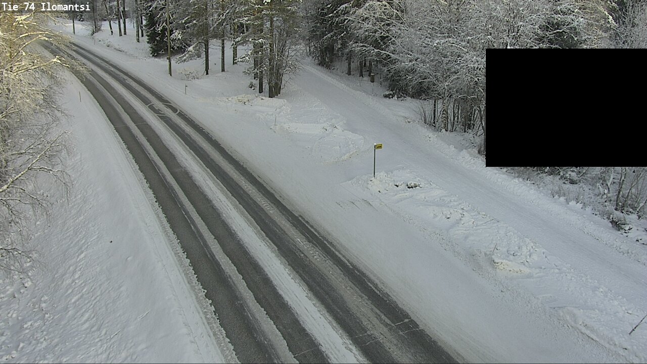 Weather Camera Image Väg 74 Ilomantsi, Ilomantsi, Pohjois-Karjala
