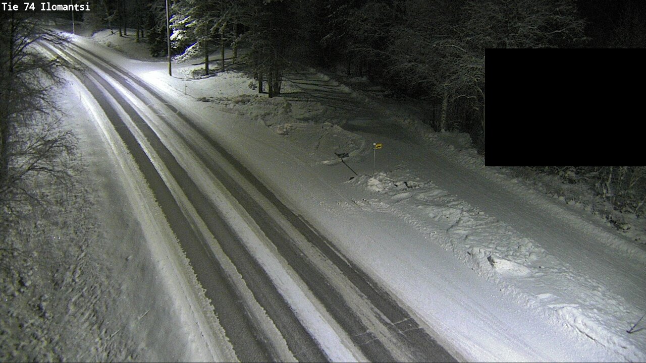 Weather Camera Image Road 74 Ilomantsi, Ilomantsi, Pohjois-Karjala