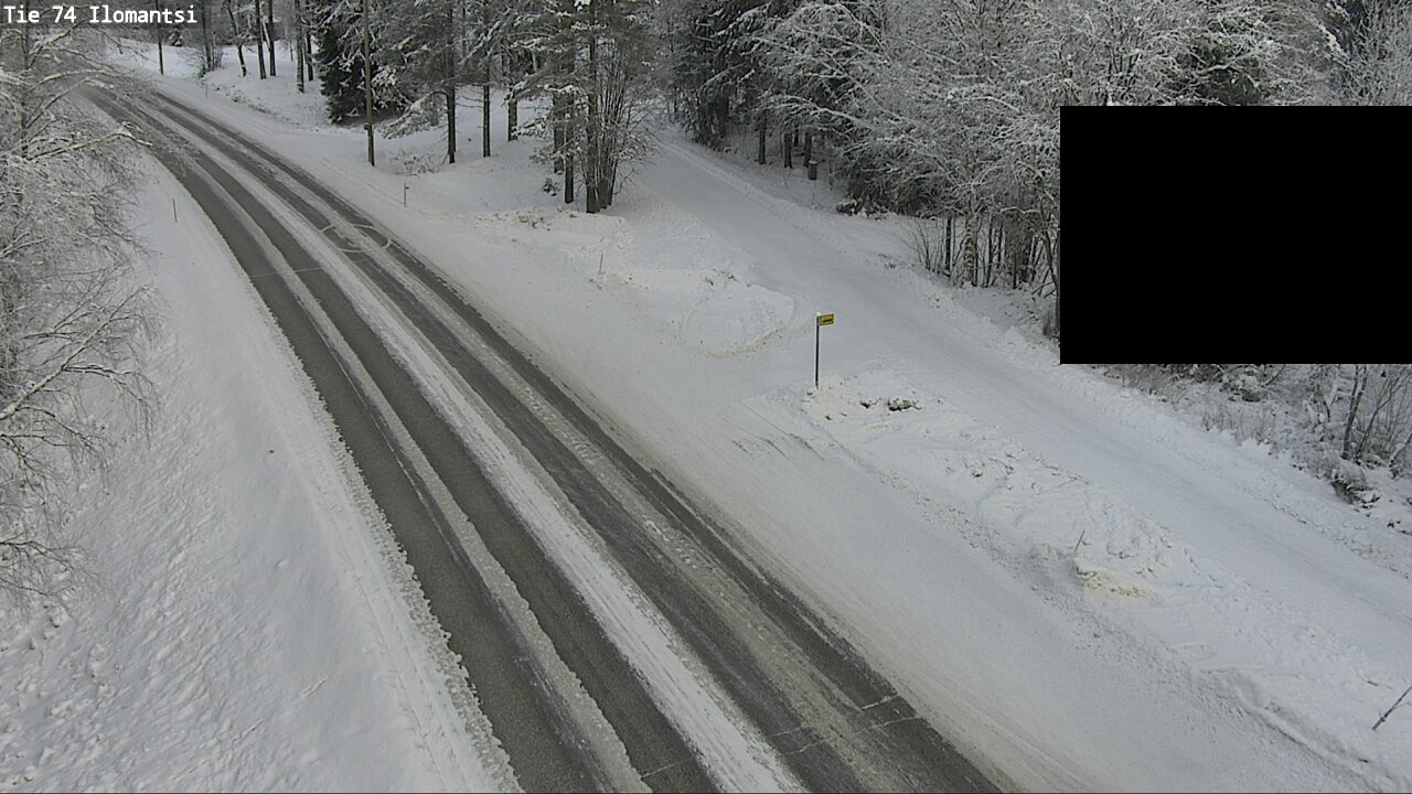 Weather Camera Image Väg 74 Ilomantsi, Ilomantsi, Pohjois-Karjala