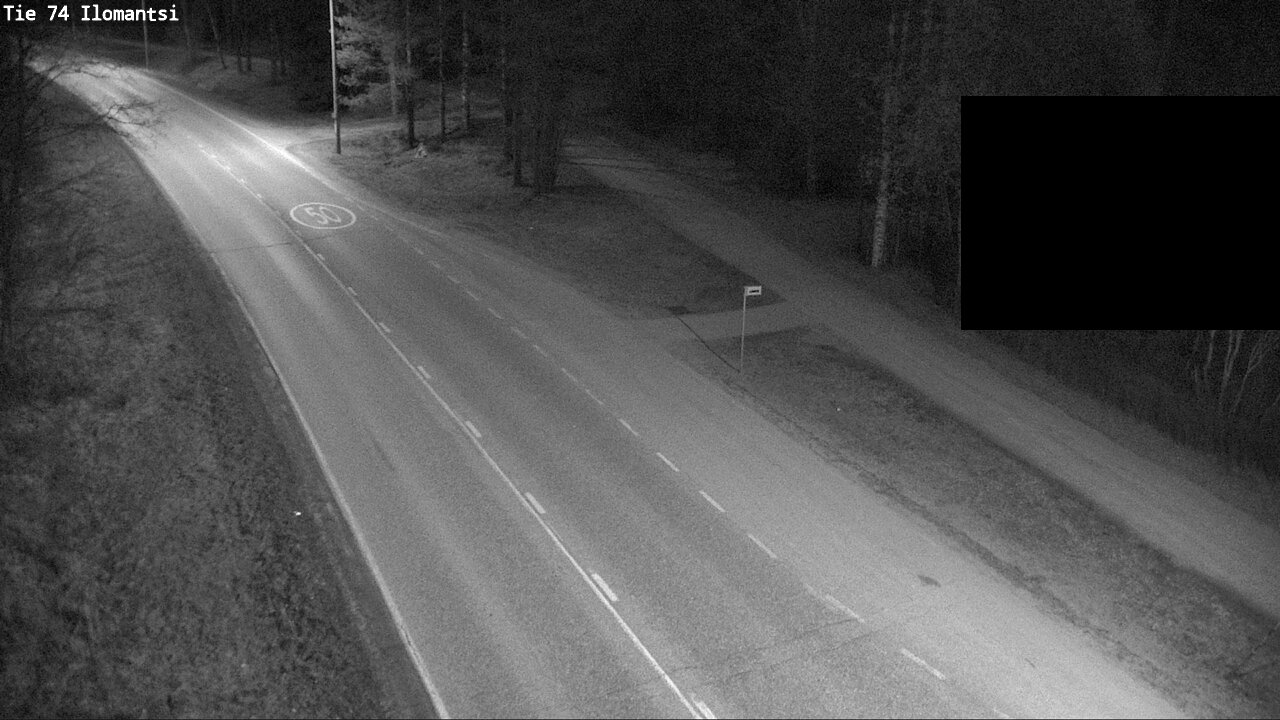 Weather Camera Image Väg 74 Ilomantsi, Ilomantsi, Pohjois-Karjala