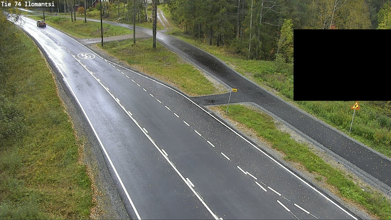 Weather Camera Image Väg 74 Ilomantsi, Ilomantsi, Pohjois-Karjala