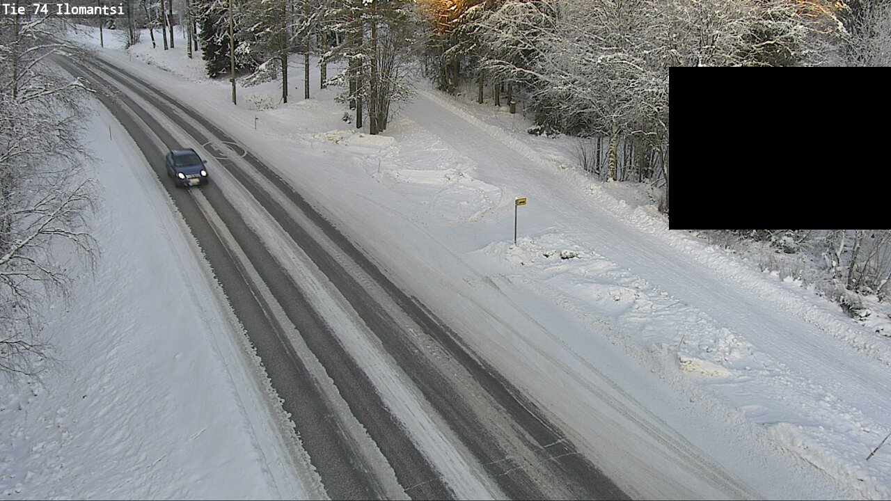 Weather Camera Image Väg 74 Ilomantsi, Ilomantsi, Pohjois-Karjala