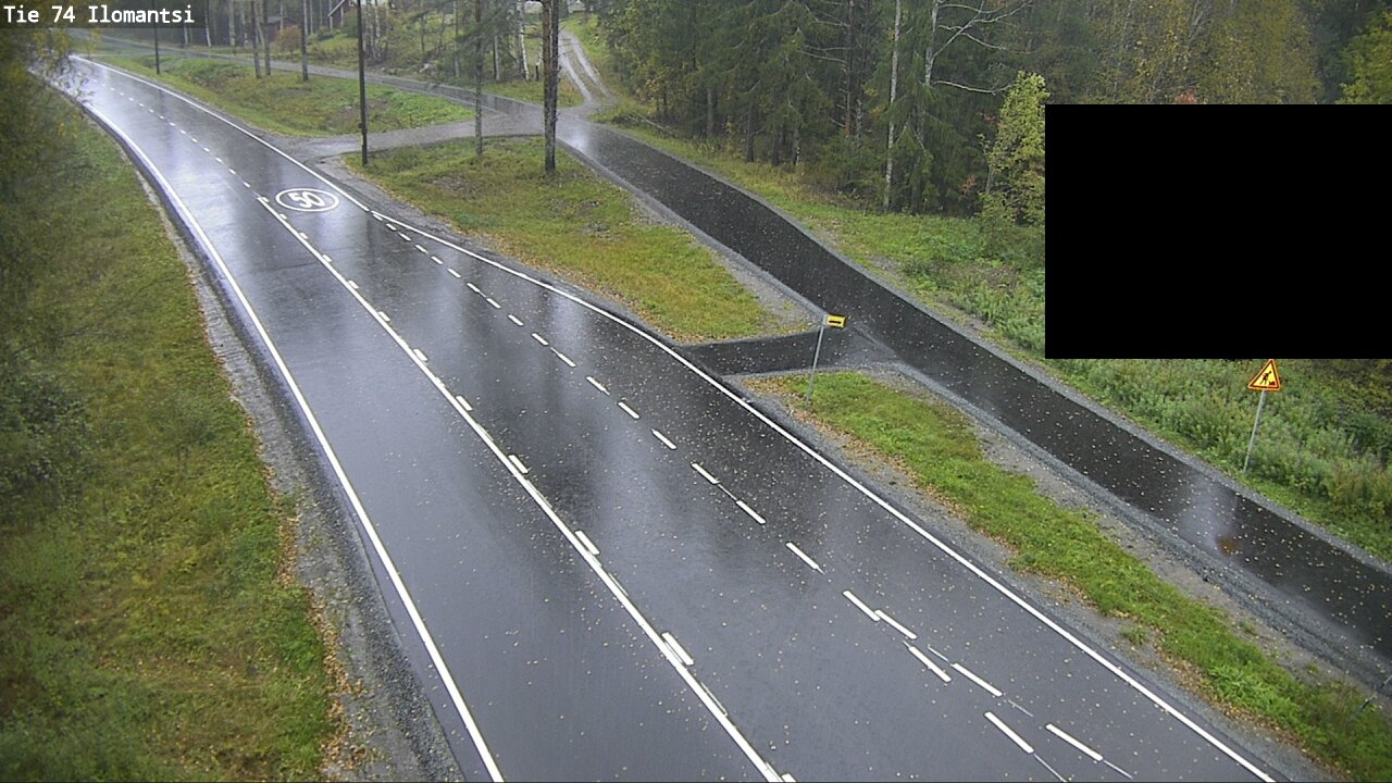 Weather Camera Image Väg 74 Ilomantsi, Ilomantsi, Pohjois-Karjala