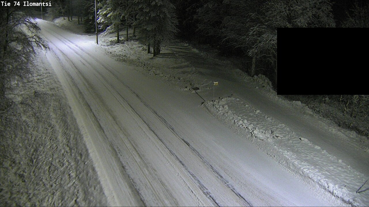 Weather Camera Image Väg 74 Ilomantsi, Ilomantsi, Pohjois-Karjala