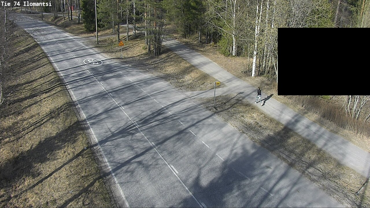 Weather Camera Image Väg 74 Ilomantsi, Ilomantsi, Pohjois-Karjala