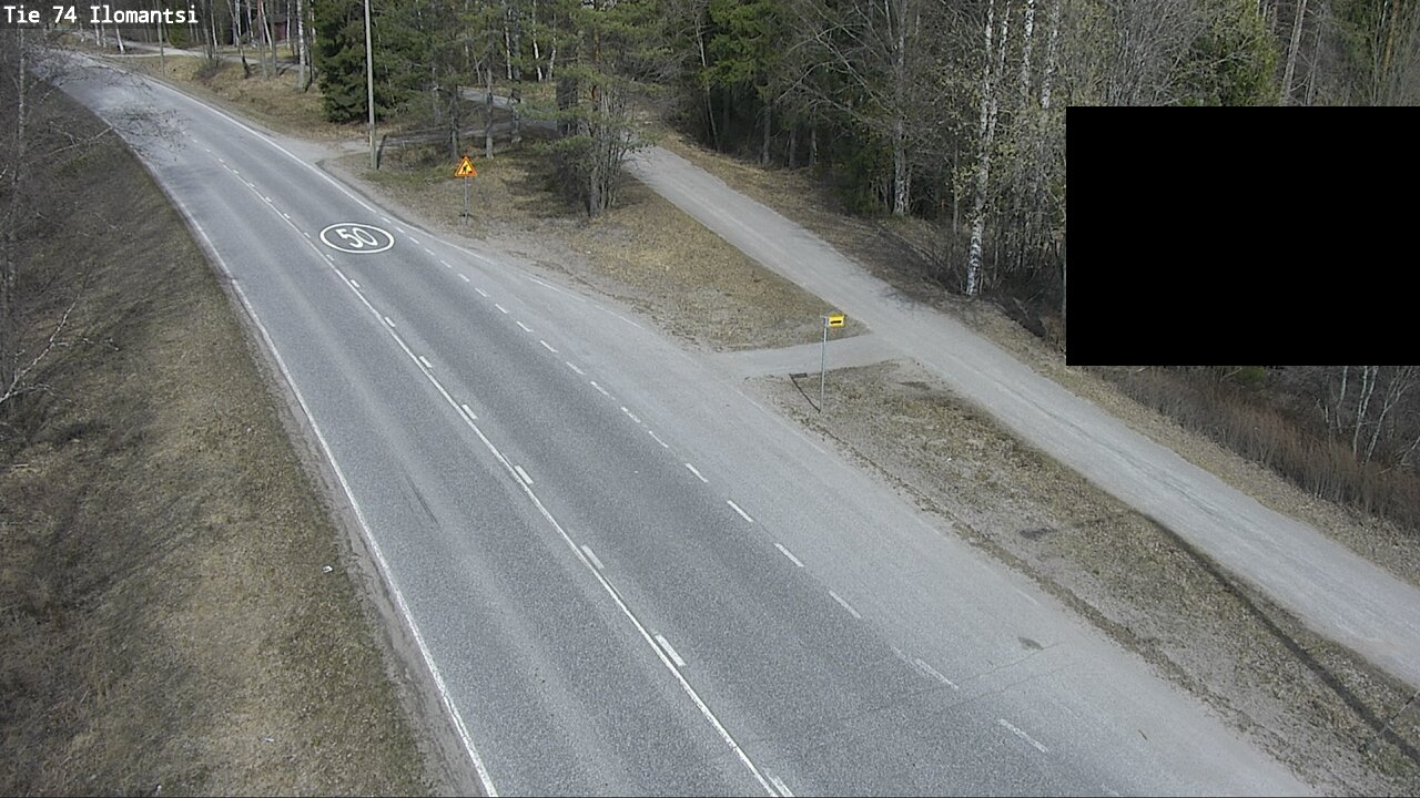 Weather Camera Image Väg 74 Ilomantsi, Ilomantsi, Pohjois-Karjala