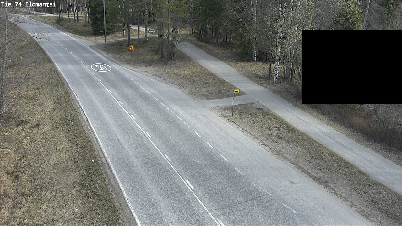 Weather Camera Image Väg 74 Ilomantsi, Ilomantsi, Pohjois-Karjala