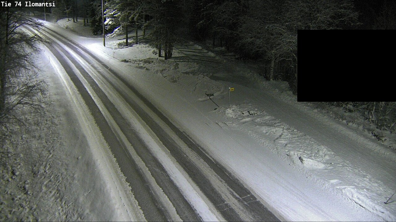 Weather Camera Image Road 74 Ilomantsi, Ilomantsi, Pohjois-Karjala