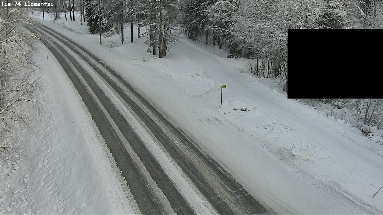 Weather Camera Image Väg 74 Ilomantsi, Ilomantsi, Pohjois-Karjala