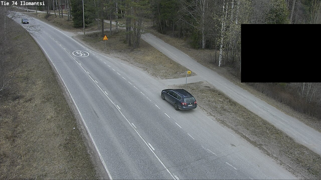 Weather Camera Image Väg 74 Ilomantsi, Ilomantsi, Pohjois-Karjala